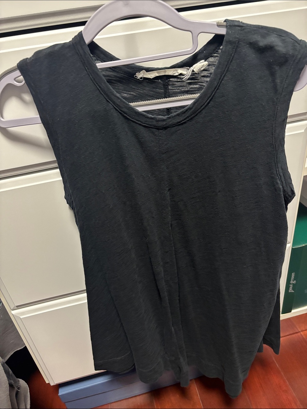 Wilt Black Sleeveless Tank Top